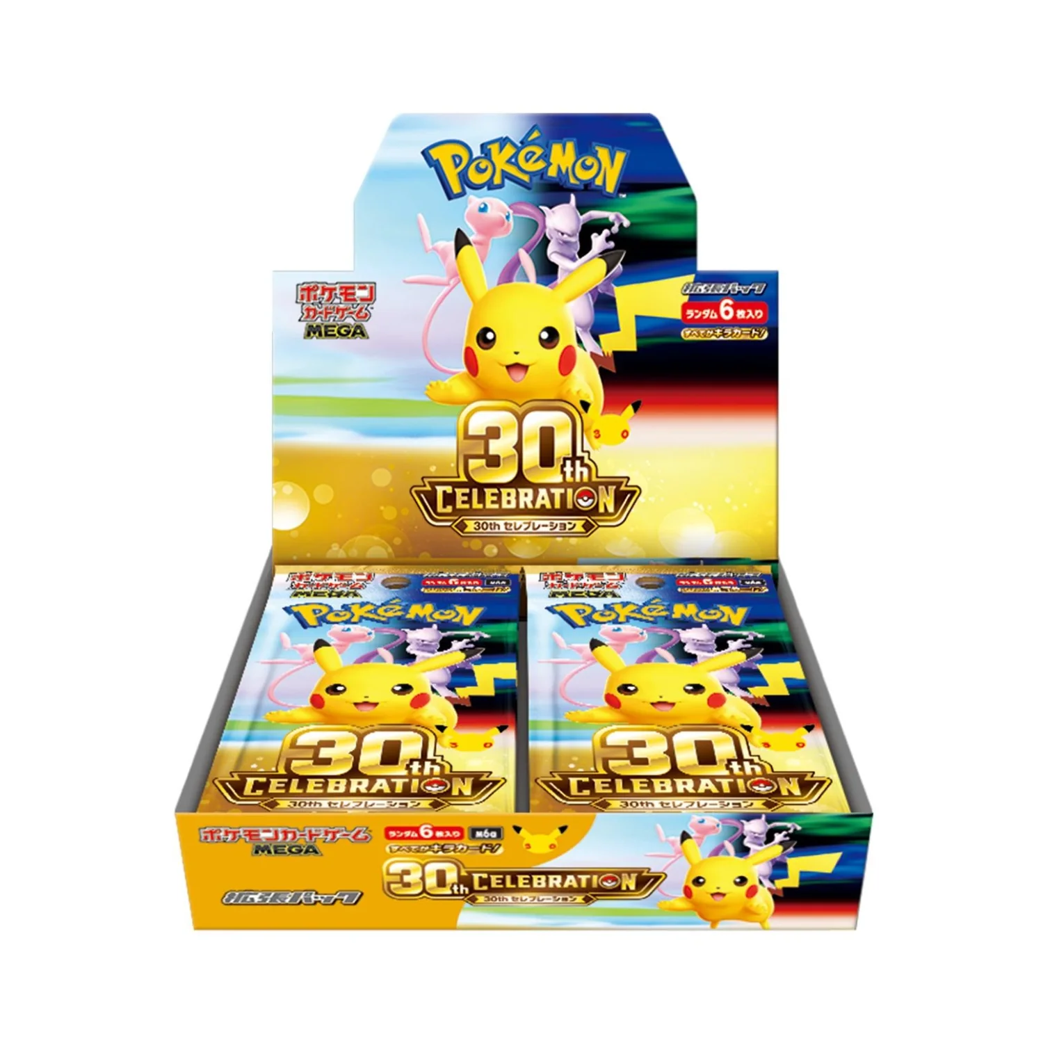 Pokémon MEGA M6a 30th CELEBRATION – Booster Box