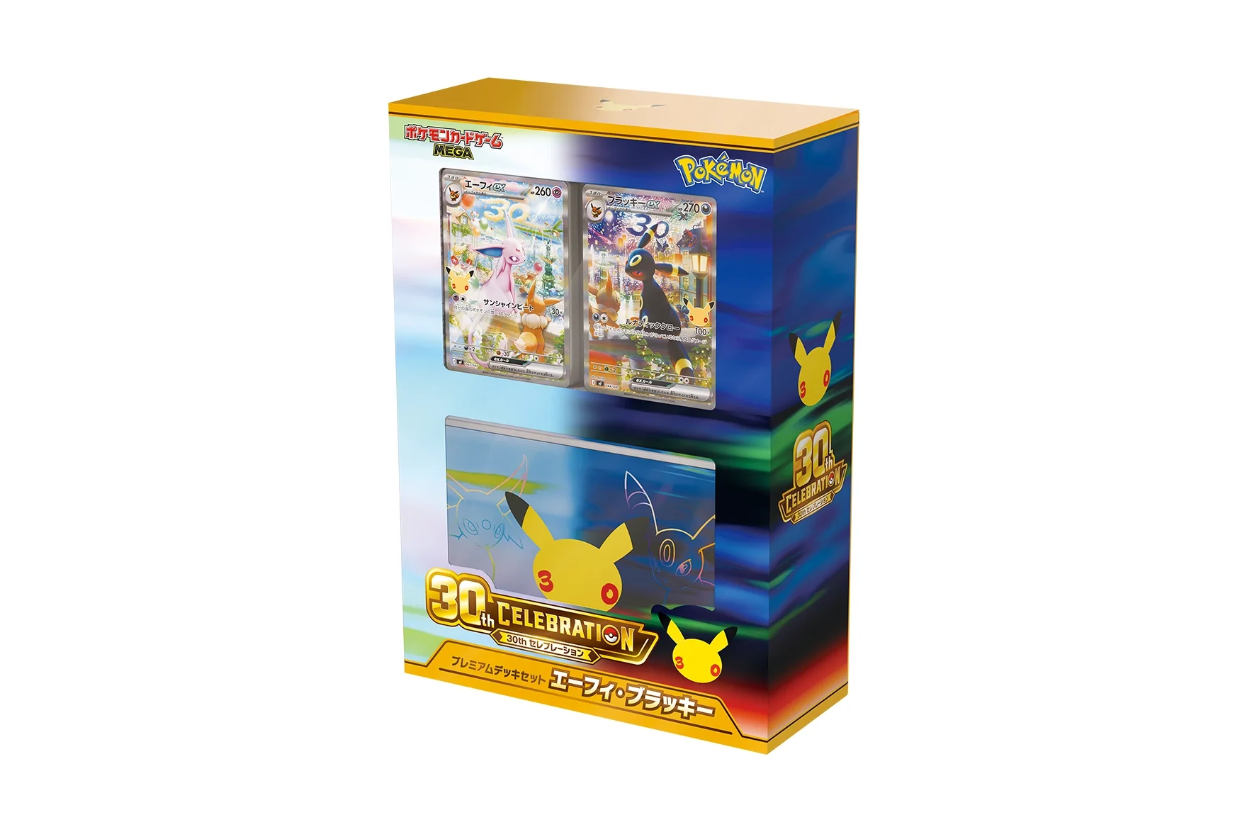 Pokémon 30th CELEBRATION – Premium Deck Set Espeon & Umbreon